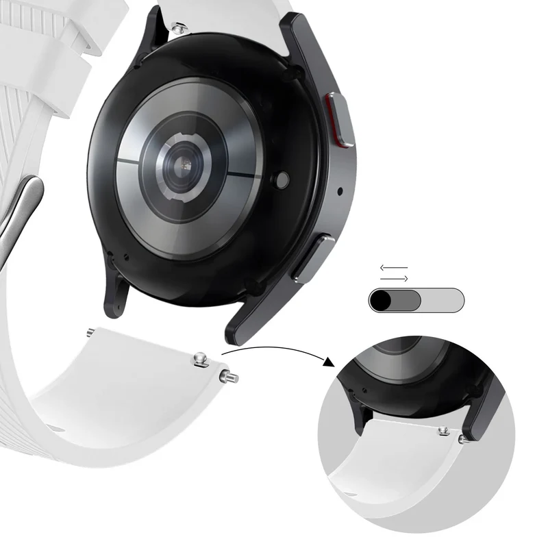 Bandz Noise Noisefit Origin Silikonarmband 'Deluxe' (Weiß)