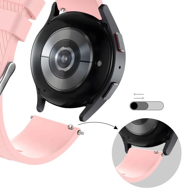 Bandz Noise Noisefit Origin Silikonarmband 'Deluxe' (Rosa)