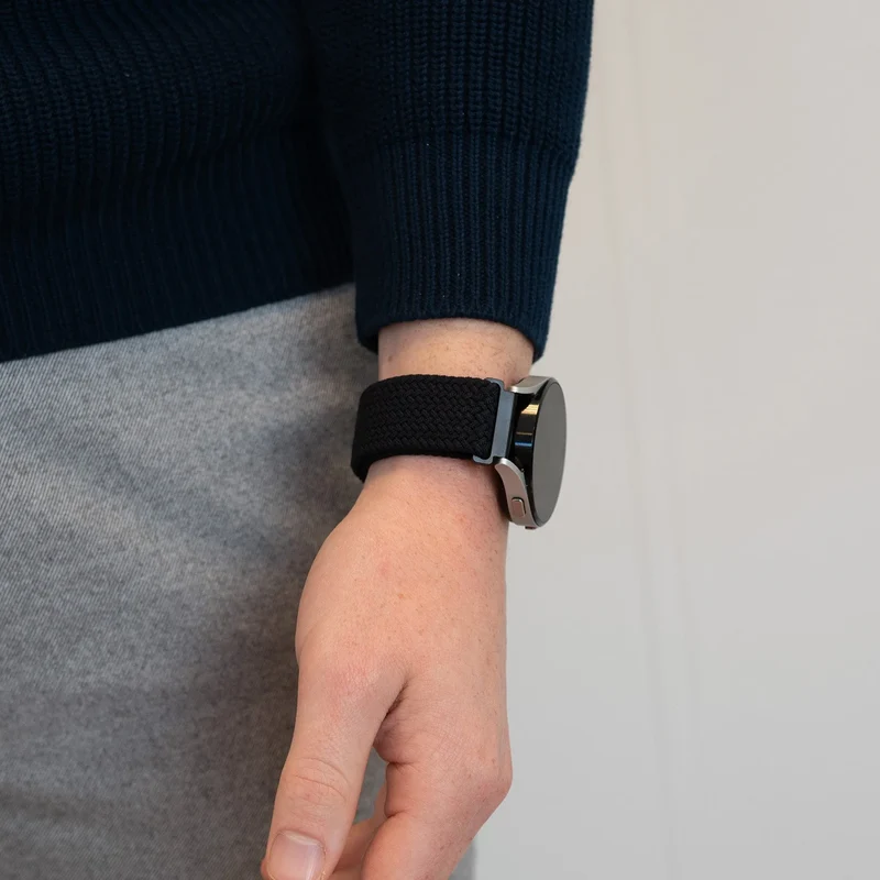 Bandz Noise Noisefit Origin Gewebtes Nylonarmband (Schwarz)