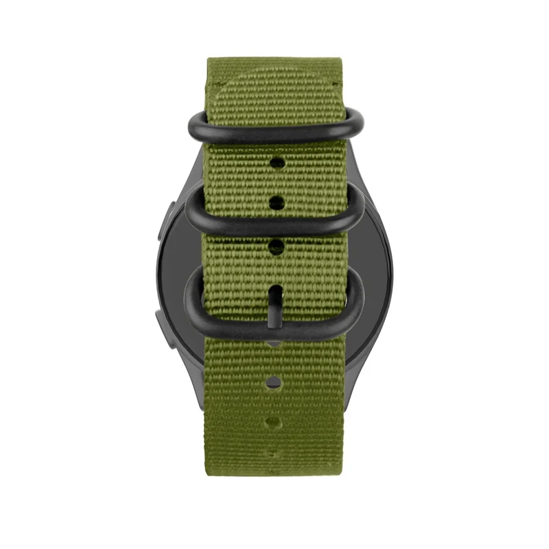 Bandz Noise Noisefit Halo Schnallen-Nylonarmband (Grün)