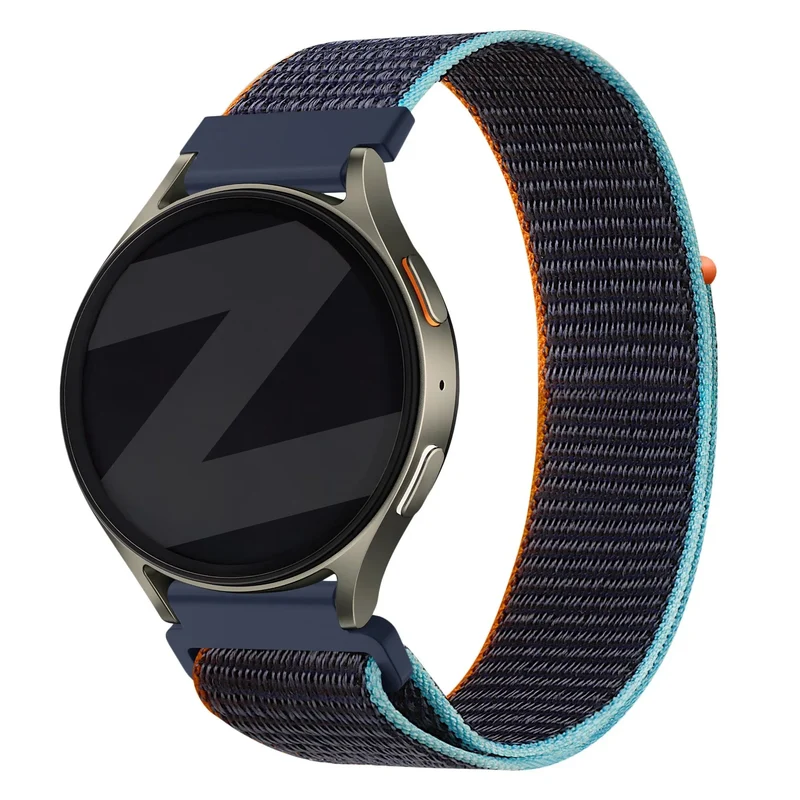 Bandz Noise Endeavour Pro Nylonarmband 'Easy Fit' (Blau Mix)