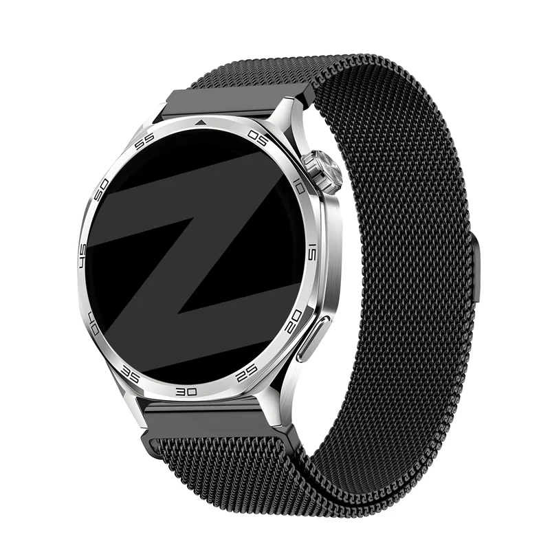 Bandz Noise Endeavour 2 Milanese Armband 'Easy Fit' (Schwarz)