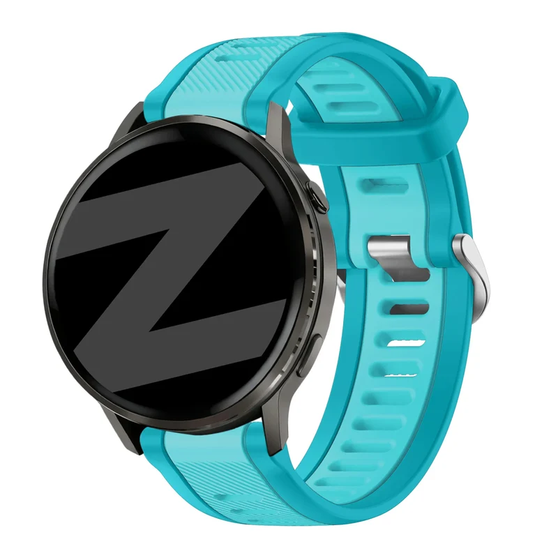 Bandz Garmin Venu 3 Dual Sportarmband mit Schnalle (Aqua)