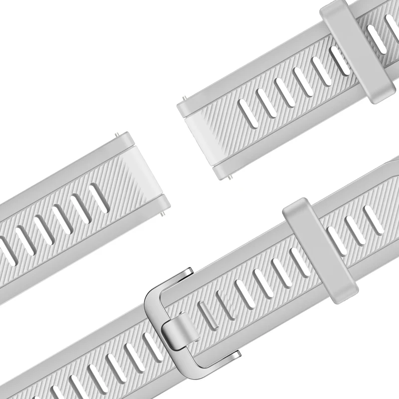 Bandz Garmin Venu 4 - 45mm Dual Sportarmband mit Schnalle (Grau)