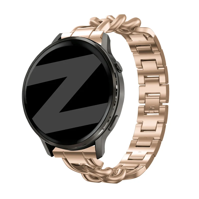 Bandz OnePlus Watch 3 - 43mm Metallarmband 'Chains' (Roségold)