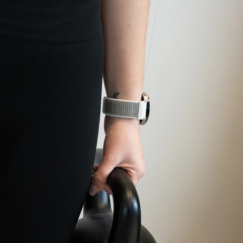 Bandz Maoo Ventura Nylon Loop Armband (Muschelweiß)