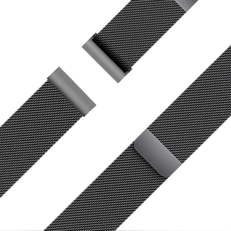 Bandz Maoo Ventura Milanese Loop Armband (Schwarz)