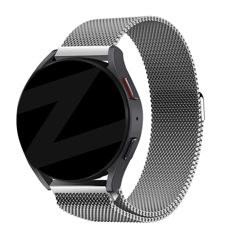 Bandz Maoo Ventura Milanese Loop Armband (Silber)