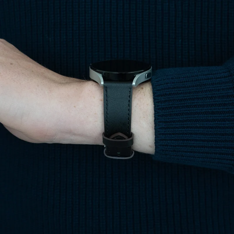 Bandz Maoo Ventura Lederarmband 'Deluxe' (Schwarz)