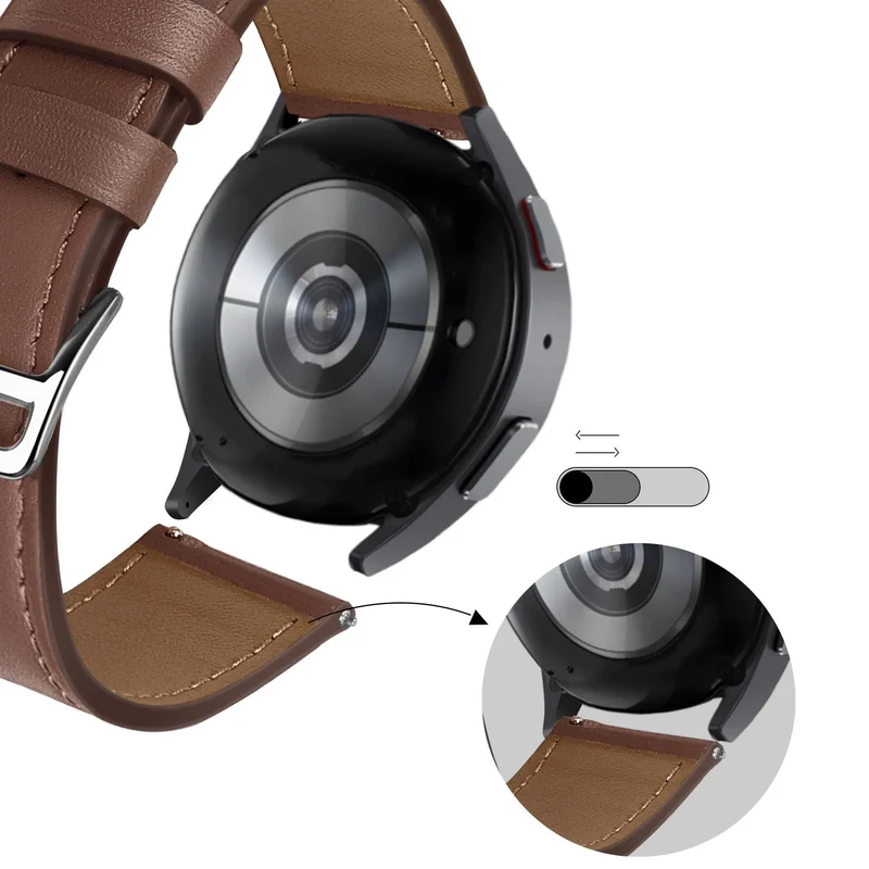 Bandz Maoo Ventura Lederarmband 'Deluxe' (Braun)