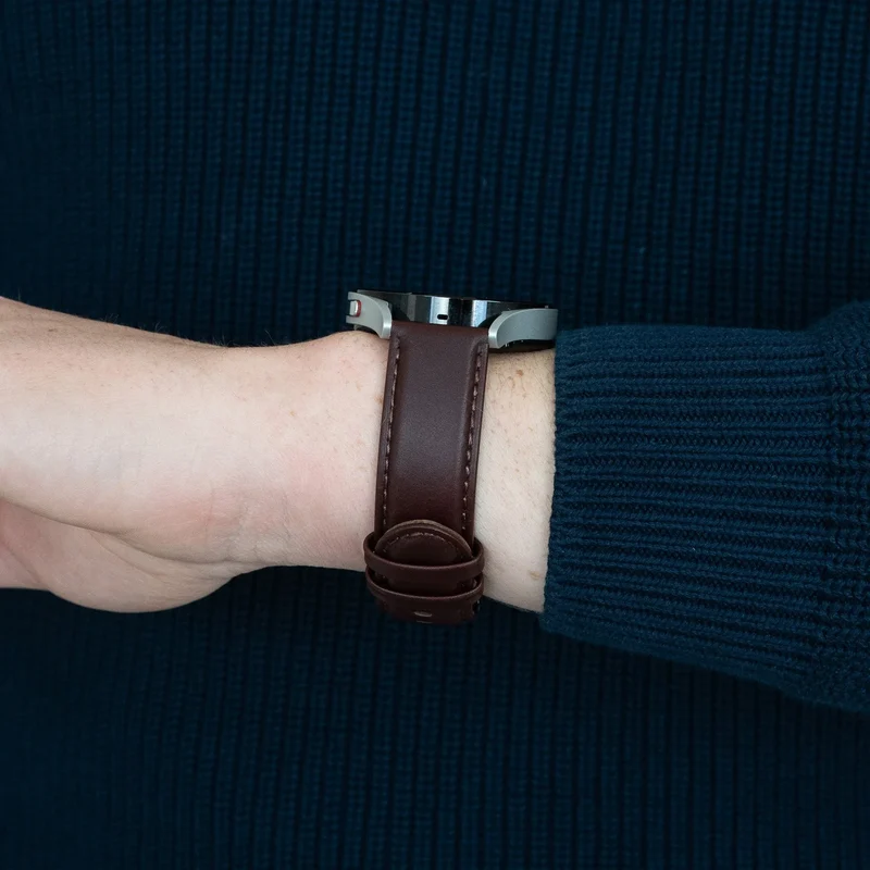Bandz Maoo Ventura Lederarmband 'Classic' (Dunkelbraun)