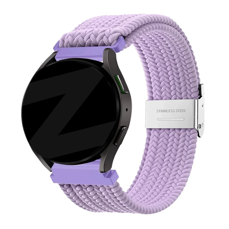 Bandz Maoo Ventura Gewebtes Nylonarmband (Hell Lila)