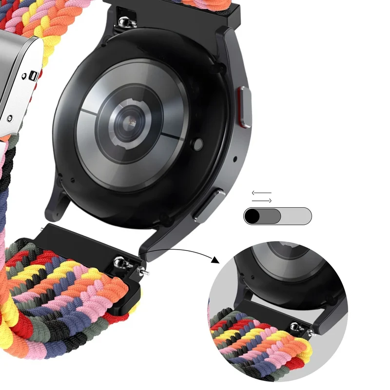 Bandz Maoo Ventura Gewebtes Nylonarmband (Farbenfroh)