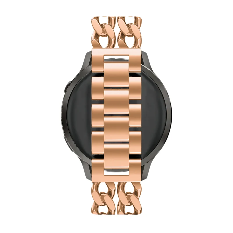 Bandz Polar Ignite Stahlarmband 'Double Chains' (Roségold)