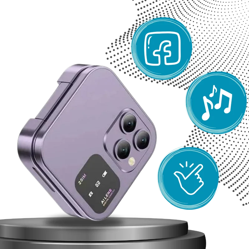 Vivolux i16 Pro / i17 Pro Mini-Klapphandy mit Dual-SIM