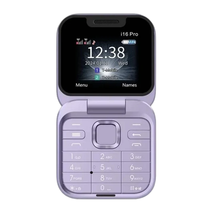 Vivolux i16 Pro / i17 Pro Mini-Klapphandy mit Dual-SIM