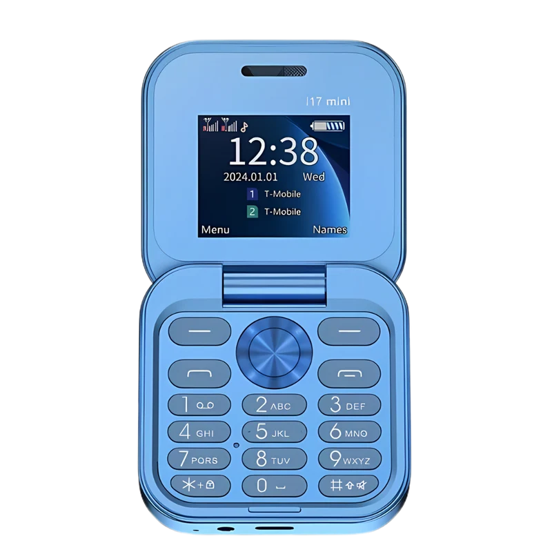 Vivolux i16 Pro / i17 Pro Mini-Klapphandy mit Dual-SIM