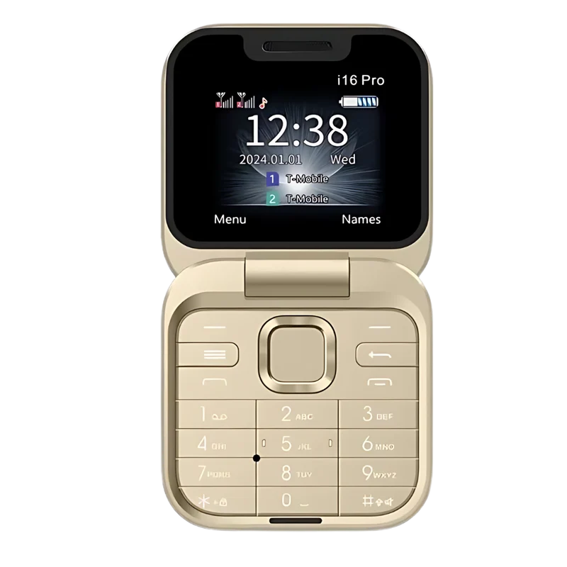 Vivolux i16 Pro / i17 Pro Mini-Klapphandy mit Dual-SIM