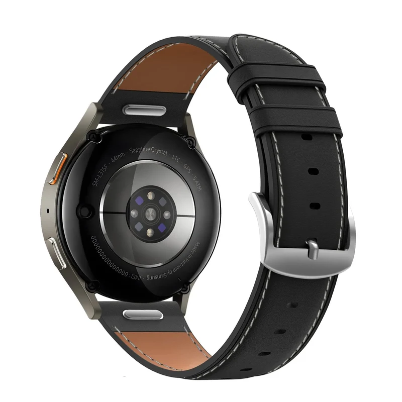 Bandz Maoo Ventura Lederarmband 'Easy Fit' (Schwarz)