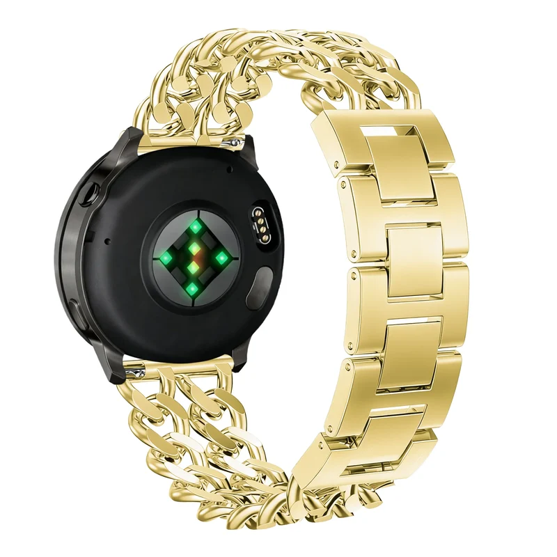 Bandz Samsung Galaxy Watch 5 Pro Stahlarmband 'Double Chains' (Gold)