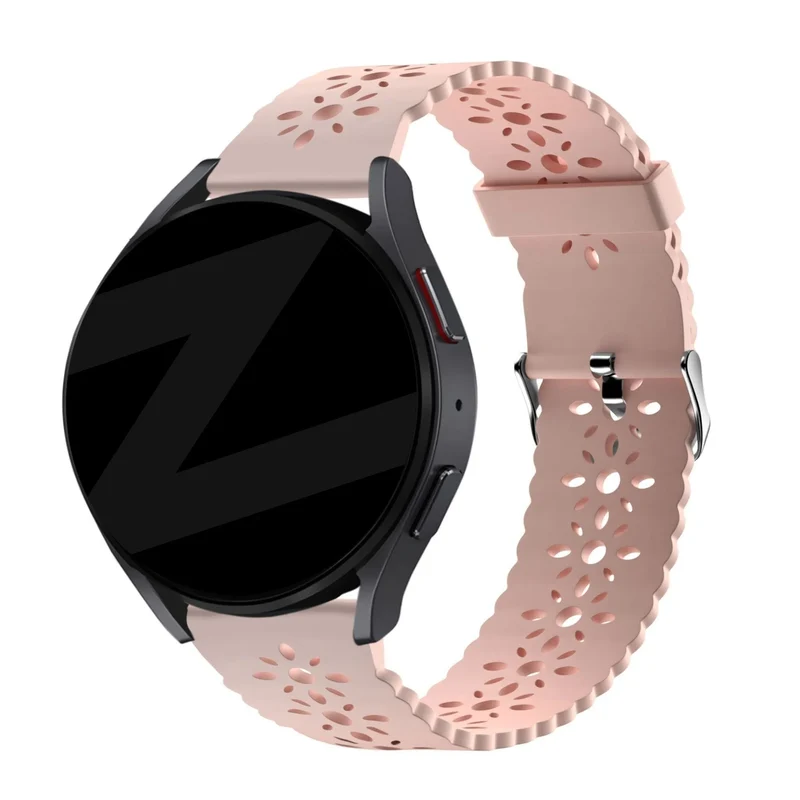 Bandz Maoo Ventura Gemustertes Silikonarmband (Rosa)