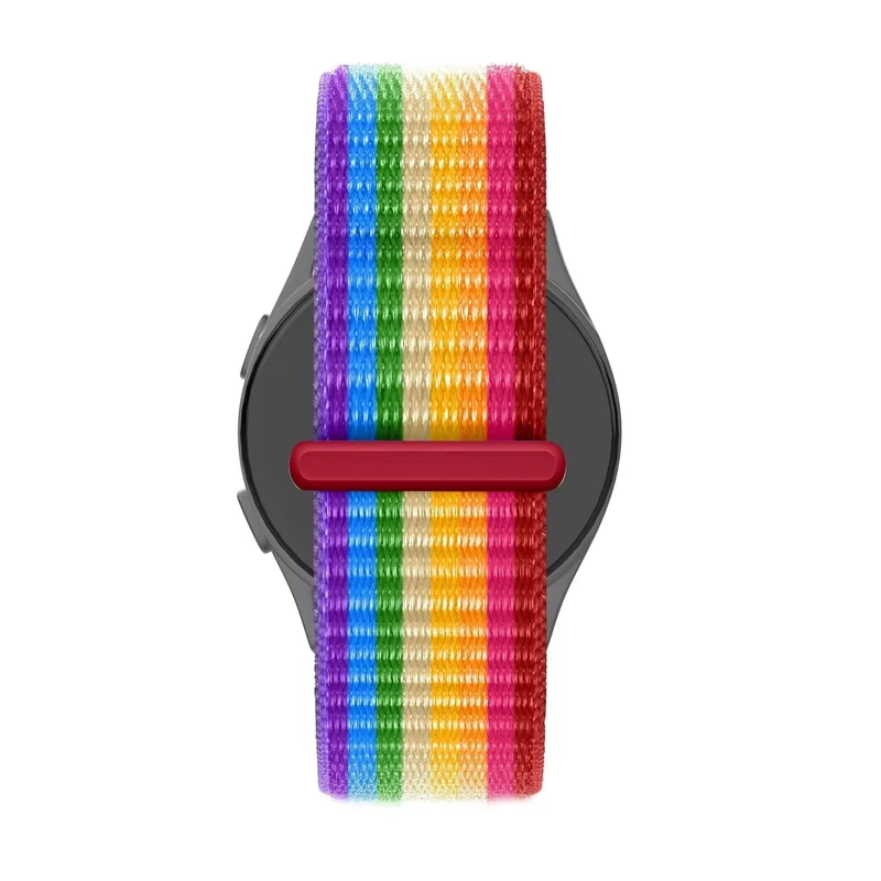 Bandz Maoo Ventura Nylon Loop Armband (Regenbogen)